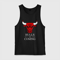 Мужская майка Chicago Bulls are coming Чикаго Буллз