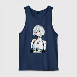 Мужская майка Рей Аянами Rei Ayanami Ева Евангелион