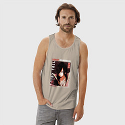 Майка мужская хлопок Сказка о хвосте феи, Зереф, цвет: миндальный — фото 2