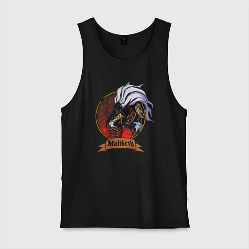 Мужская майка Elden ring maliketh / Черный – фото 1