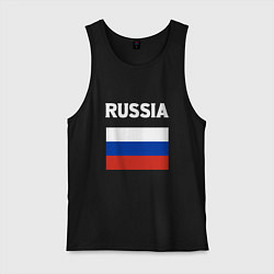 Мужская майка Russian Flag