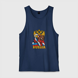 Мужская майка Хоккей - Russia
