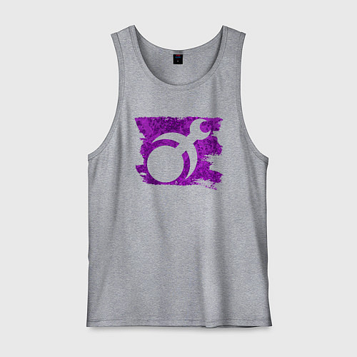 Мужская майка Знак Слаанеш пятно / Меланж – фото 1