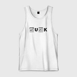 Мужская майка Fuck чёрный