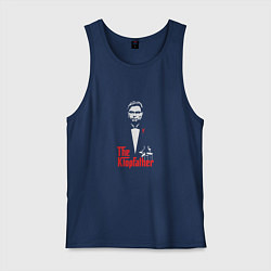 Майка мужская хлопок The Klopfather, цвет: тёмно-синий