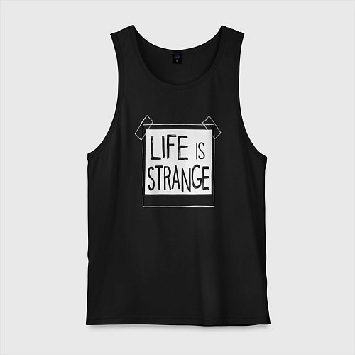 Мужская майка Life Is Strange - games / Черный – фото 1