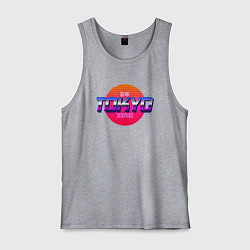Мужская майка Retrowave Tokyo