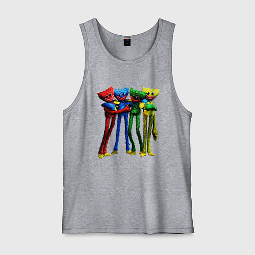 Мужская майка GAME POPPY PLAYTIME Mini Huggies / Меланж – фото 1