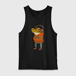 Мужская майка Лягуха на расслабоне