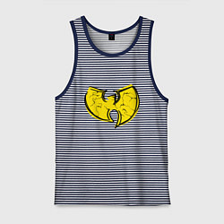 Майка мужская хлопок Style Wu-Tang, цвет: синяя тельняшка