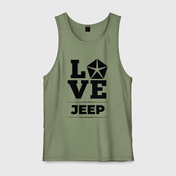 Мужская майка Jeep Love Classic