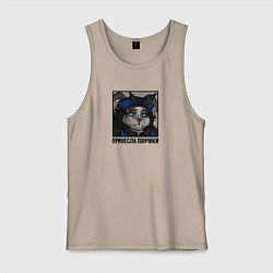 Мужская майка Мама Кролик