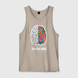 Мужская майка Creative Brain
