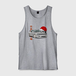 Майка мужская хлопок Celica gt-four st183 JDM, цвет: меланж