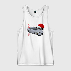 Мужская майка Mazda MX-5 ND Miata ND Front View JDM Retro