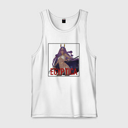 Майка мужская хлопок Нитокрис Egyptica - FateGrand Order, цвет: белый