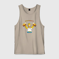Мужская майка Homer & Beer
