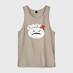 Мужская майка Onyx logo white