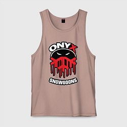 Майка мужская хлопок Onyx - snowgoons, цвет: пыльно-розовый