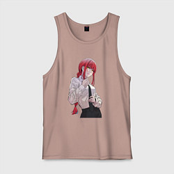 Мужская майка Просто Макима с галстуком