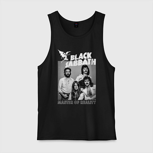 Мужская майка Black Sabbath rock / Черный – фото 1