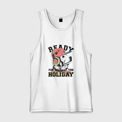 Мужская майка Ready for the holiday