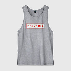 Майка мужская хлопок Divine Orb дроп в Path of Exile, цвет: меланж