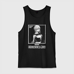 Мужская майка Человек бензопила Макима