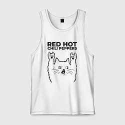 Мужская майка Red Hot Chili Peppers - rock cat