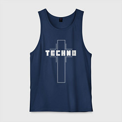 Мужская майка Techno крест