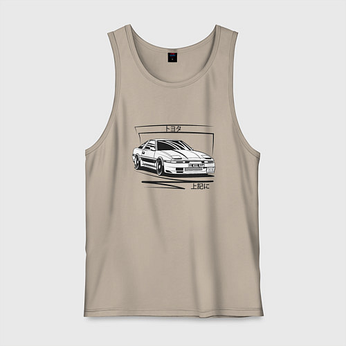 Мужская майка Toyota Supra MK3 / Миндальный – фото 1