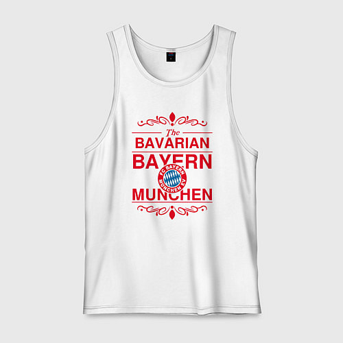 Мужская майка Bavarian Bayern / Белый – фото 1