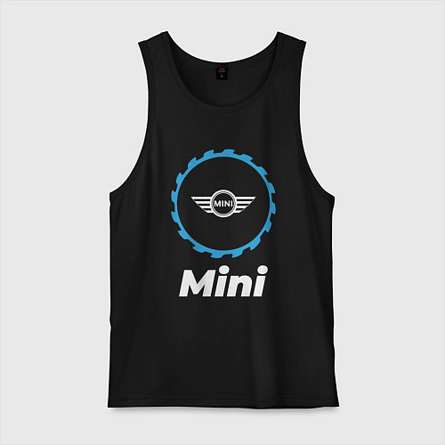 Мужская майка Mini в стиле Top Gear / Черный – фото 1