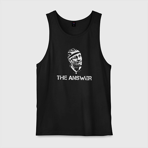 Мужская майка Allen Iverson / Черный – фото 1