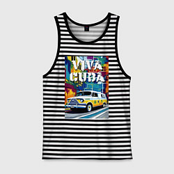 Мужская майка Viva Cuba - car - retro