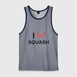 Мужская майка I Love Squash