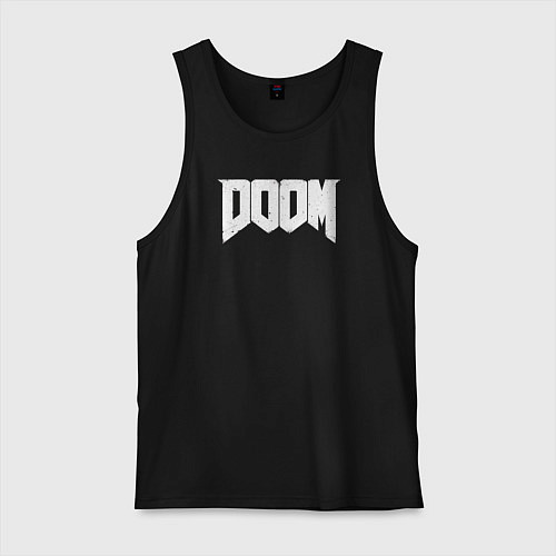 Мужская майка Doom nightmare mode / Черный – фото 1