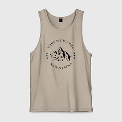 Мужская майка Возьми меня в горы