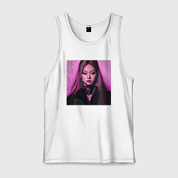 Мужская майка Blackpink Jennie аниме рисунок