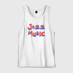 Мужская майка Music jazz