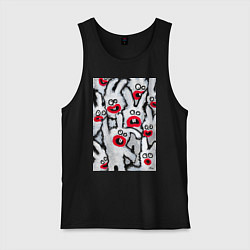 Мужская майка Веселые зайцы