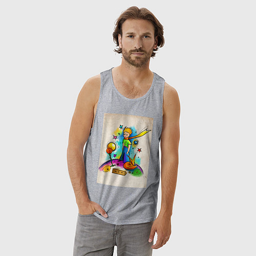 Мужская майка Le Petit Prince / Меланж – фото 3