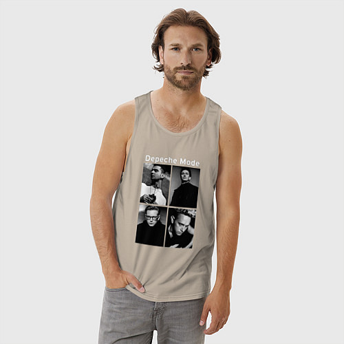 Мужская майка Depeche Mode Violator 2 / Миндальный – фото 3