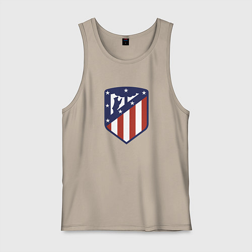 Мужская майка Atletico Madrid FC / Миндальный – фото 1