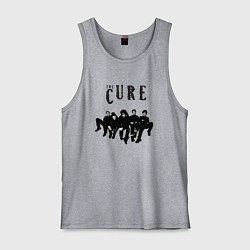 Майка мужская хлопок The Cure - A Band, цвет: меланж