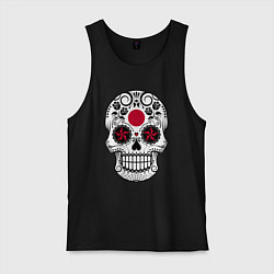 Мужская майка Japan skull