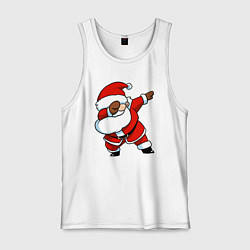 Мужская майка Santa dabbing dance