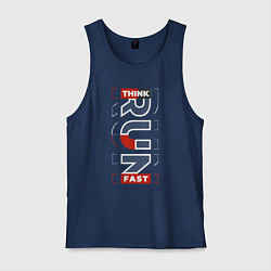 Мужская майка Think fast run