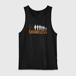 Мужская майка Shameless evolution