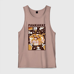 Мужская майка Блинчики - pancakes ahegao